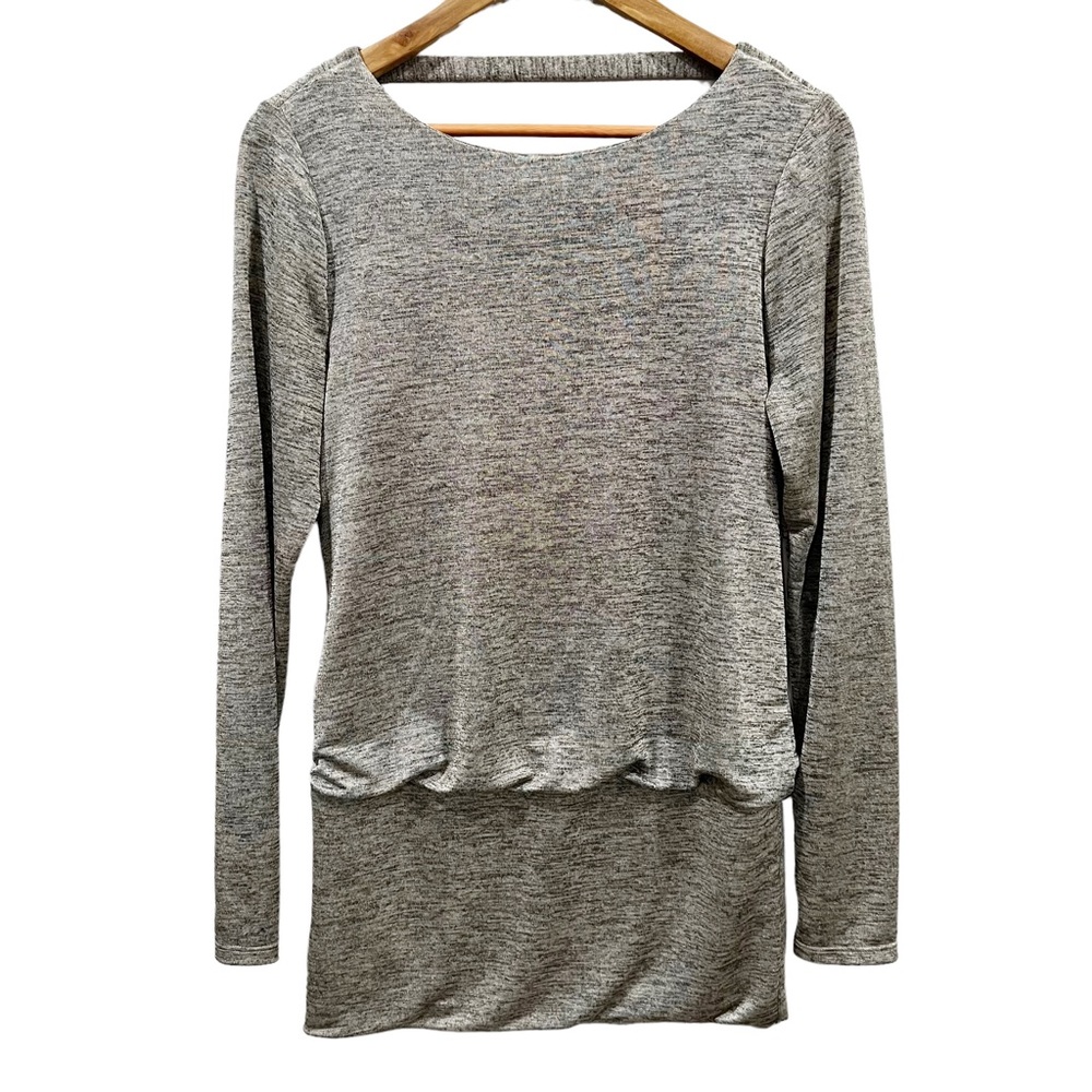 WHBM Heather Gray Dress